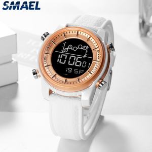 Montre-bracelet Smael 1556 pour femmes et hommes, montre de sport multifonctionnelle, montres numériques en gros - Product Image 2