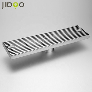 High Quality Custom Stainless Steel <strong>Linear</strong> Grate Stripe <strong>Drain</strong> for Bathroom Wholesale Shower Strip <strong>Drains</strong> Custom Designed - Product Image 4