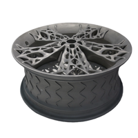 OEM kustom cetak 3d logam aluminium Cnc 3d layanan pencetakan logam bagian cetak 3d bahan cetak 3d