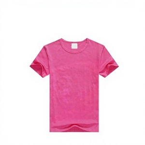 Services OEM – T-shirts à manches courtes en coton et fibre de bambou de haute qualité, coupe régulière, longueur longue, tissu tissé décontracté, sérigraphie - Product Image 3