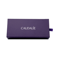 Boîte à tiroir coulissant écologique avec logo personnalisé, ruban de tirage, boîte cadeau en carton rigide de luxe pour bijoux et cosmétiques