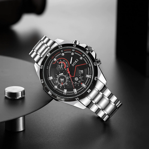 Reloj de Cuarzo YuSa1163 para Hombre, Marca Suiza, Moderno, Resistente al Agua, de Acero Inoxidable, Venta al por Mayor - Product Image 5