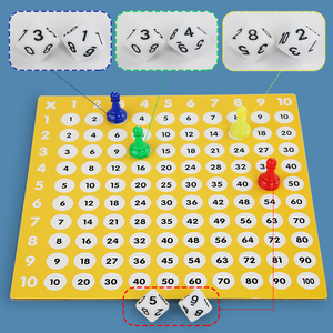 CPCCE Tablero de Ajedrez Magnético de Madera Dos <span class=keywords><strong>en</strong></span> Uno para Multiplicaciones, Juego Educativo de Matemáticas y Pensamiento Lógico para <span class=keywords><strong>la</strong></span> Primera Infancia - Product Image 5