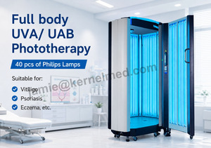 Lámpara UV Médica Certificada en EE. UU. de 311nm UVA UVB para Fototerapia de Cuerpo Completo para Vitiligo, Psoriasis y Pitiriasis <span class=keywords><strong>Rosea</strong></span> - Product Image 3