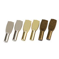 Support fixe en forme de raquette de tennis de table Activity Gold Plate, diamètre 6 mm, bronze, fabriqué en Chine