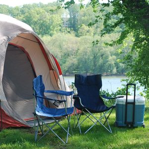Silla portátil con bolsa de transporte para acampar, senderismo, al aire libre - Product Image 5