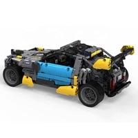 CaDA C62002W 1176PCS Mainan Blok Kendaraan Super Sport Off-Road Wild Wolf Racing Car Model Kendaraan