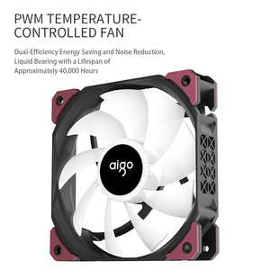 Ventilateur de boîtier ICE 600SE 120 mm ARGB, ventilateur de boîtier d'ordinateur silencieux, refroidissement haute performance, ventilateur CPU - Product Image 4