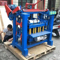 Offre Spéciale Machine Semi-Automatique Mobile Manuelle pour Briques de Ciment Creuses Petit Fabricant de Blocs de Béton