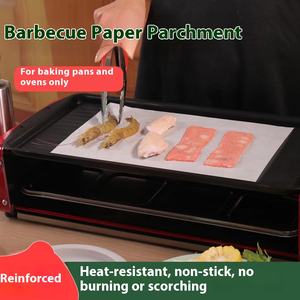 Vassoio per Barbecue biadesivo antiaderente per latte e olio da tè in carta quadrata in <span class=keywords><strong>Silicone</strong></span> a prova di olio per pasticceria - Product Image 3