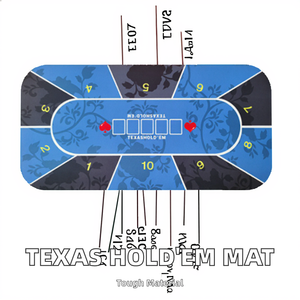 <span class=keywords><strong>Tapis</strong></span> de table de <span class=keywords><strong>poker</strong></span> de casino en caoutchouc pliable personnalisé, 120 x 180 x 90, ovale, <span class=keywords><strong>rectangulaire</strong></span>, en feutre, pour jeux de cartes de <span class=keywords><strong>poker</strong></span>, tables de jeu, dessus de table - Product Image 3