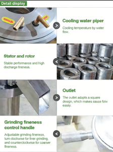 Pinat Nutt Peamuts Sesame Juice Nut Arachidi Grande Shear Process Cachete Cashew Butter Make Machine - Product Image 3