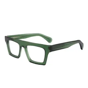 High quality specialized acetate round colorful thickness acetate optical glasses frames