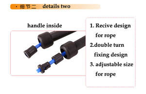 Corde à sauter intelligente en plastique Offre Spéciale 3m Logo personnalisé unisexe 5 Mm Pvc plastique Tube souple coloré pour sauter - Product Image 5