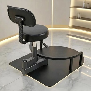 Sillón de Peluquería Ajustable, Giratorio, con Ruedas, para Estilistas y Técnicos de Belleza - Product Image 2