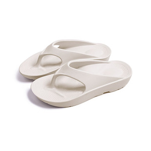 Semelles orthopédiques pour pieds plats <span class=keywords><strong>avec</strong></span> soutien de la voûte plantaire, confort en matériau EVA, unisexe, chaussures de plage d'été - Blanc - Product Image 1