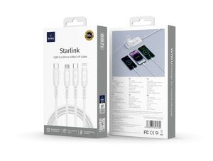 WiWU 60W 1M TPE 60HZ USB C Câble micro de données 5A <span class=keywords><strong>iPhone</strong></span> pour Samsung Mobiles Tablettes Ordinateurs Chargement USB Fonction d'alimentation OEM ODM - Product Image 5