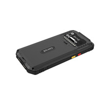 TOP1 HC750 4 + 64G Memoria 4G Wifi Blue-Tooth GPS 2D Escáner de código de barras Android 12 Industrial PDA Colector de datos de mano-Azul