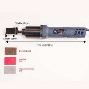 أدوات الصنفرة الترددية الكهربائية، أداة تشطيب الأسطح الترددية لتلميع أحواض الفولاذ المقاوم للصدأ - Product Image 2