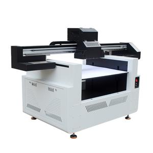 高精度6090紫外平板打印机，带XP600打印头压花标志印刷在亚克力、金属标志和手机外壳上 - Product Image 1