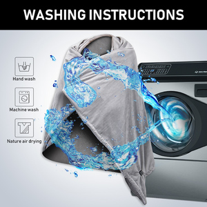 Manta calefactable <span class=keywords><strong>Electrotec</strong></span>, lavable a máquina, extremadamente suave, cómoda, portátil, mantas calefactables, calentamiento rápido USB con - Product Image 6