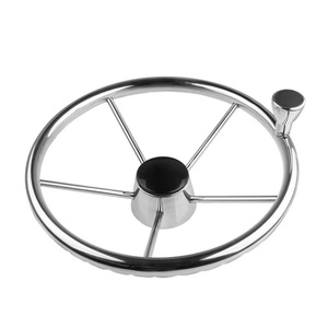 Volant de bateau de pêche maritime en acier inoxydable 316 de qualité durable, poli miroir, résistant à la corrosion, pour yacht, navire - Product Image 2