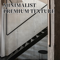 Revêtement architectural en béton artistique, moderne, minimaliste, sans joint, à séchage rapide, pour une couverture efficace, idéal pour les salles de jeux et les clubs.