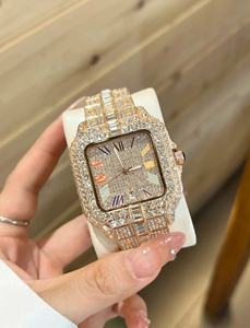 Reloj de pulsera para hombre con movimiento mecánico automático, resistente al agua, con morganita brillante, lujoso y a la moda, de estilo de diseñador. - Product Image 5