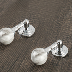 2026 <strong>French</strong> Style Light Luxury Cabinet <strong>Door</strong> Handle Wardrobe <strong>Door</strong> Drawer Minimalist Style Round Ball Pendant Small Handle - Product Image 2
