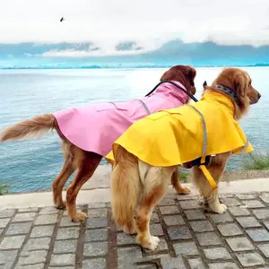 थोक फैशन बड़े कुत्ते वर्षाकोट लैब्राडोर गोल्डन रिट्रीवर मध्यम और बड़े कुत्तों को प्रतिबिंबित करते हुए - Product Image 1