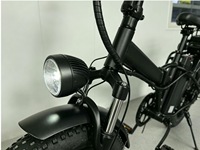 Vélo électrique 20 pouces à pneus larges, 800w 1000w 48v 60v, VTT électrique, Ebike