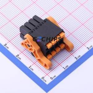 KF2EDGKSG-3.5-2*4P Plug-in Terminal Block P=3.5mm Connector Male Plug Snap Fixing 2x4P 3.5mm - Product Image 1