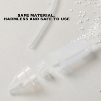 Aspirateur nasal manuel multicolore pour bébé, pompe anti-reflux réutilisable, éliminateur de mucus nasal pour nourrissons