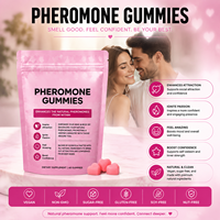 Bioby OEM Gummies L-Arginine, Racine de Maca et Orme Rouge - Complément Alimentaire Végétalien Sans Sucre Marque Blanche