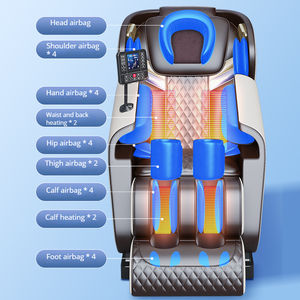 Silla de masaje con control de voz AI de cuerpo completo eléctrica al mejor precio, nueva apariencia, con rodillo de masaje de cadera - Product Image 2