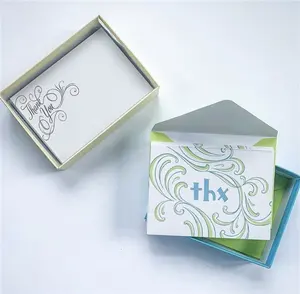 European New Style 10 Pcs Recyclable Envelope Wedding Birthday Gift Greeting Card Cardboard Packaging Box