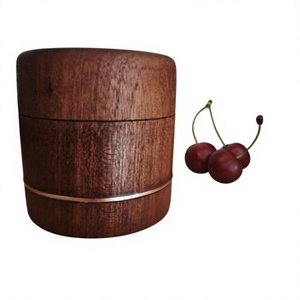 Tarro de Miel de Madera Hecho a Mano, Apto para Lavavajillas, Calentable, Tapa Abatible Hermética, Preserva la Frescura, Diseño Tradicional Chino - Product Image 5