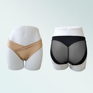 Mutandine speciali Postpartum con supporto per il ventre a vita bassa alta elasticizzata per biancheria intima di maternità maglia traspirante a forma di Comfort a <span class=keywords><strong>V</strong></span> - Product Image 4