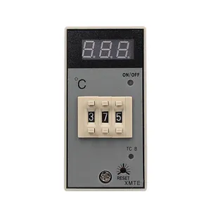 เครื่องควบคุม XMTE-1001Temperature อุปกรณ์อิเล็กทรอนิกส์ปรับค่าเองอัจฉริยะจอ LCD ความละเอียดสูงจากประเทศจีน