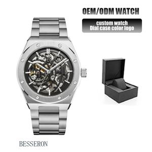 Nuevo Diseño, Relojes con Logotipo Personalizado, Reloj Mecánico Automático, Relojes de Acero Inoxidable para Hombre, Regalo para Hombre - Product Image 2