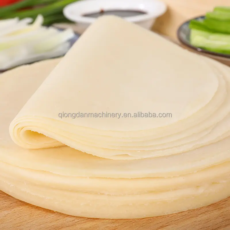 Profissional Rolinho Primavera Folha De Pastelaria Crepe Chapati Roti Tortilla Maker Que Faz A Máquina Para Pressionar 30Cm 36Cm 40Cm 50Cm Pancake