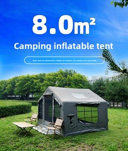 Tente de toit quatre saisons en tissu Oxford pour l'extérieur, 5 à 8 personnes, épaisse, coupe-vent, portable, <span class=keywords><strong>camping</strong></span>, installation rapide, 8 zones - Product Image 1