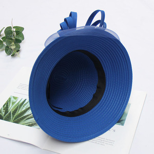 قبعة نسائية صيفية مزينة بالزهور, قبعة نسائية صيفية مصنوعة من أحجار الشمس والأورجانزا هاتتشيرتش وكنتاكي ديربي فاسيناتور مناسبة للزفاف أو حفلات الزفاف - Product Image 4