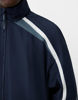 Herren Color Block Patchwork Piping Track Wind breaker Jacke Street Style Marineblau Weiß EU US AU Urban Outfits Streetwear