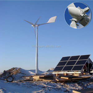 เครื่องกำเนิดไฟฟ้าพลังงานลมที่เชื่อถือได้ 10kw 5kw 3 ชิ้น FRB, ใบพัดพร้อมฟิล์ม 3 เฟส AC รับประกัน 2 ปี HLD 8m Ce/iec/mcs CN;SHN เครื่องกำเนิดไฟฟ้าพลังงานลม 10kw - Product Image 3
