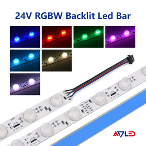 ไฟ LED แบบเส้น DC24V 18LEDs/m SMD5050 RGBWW 22W/m สำหรับป้ายไฟกล่อง - Product Image 6