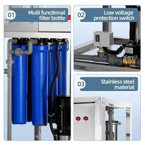 0.25/0.5/0.75/1ton/h nước uống công nghiệp/nước khoáng RO nhà máy thẩm thấu ngược hệ thống - Product Image 5