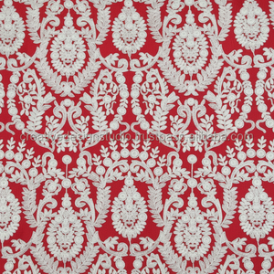 Tissu de soie tricoté en polyester pour rideaux de mariage Sacs de fournisseur de tissu de soie de confiance - Product Image 1