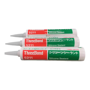 Xxt109 ThreeBond 5211 Mastic silicone RTV monocomposant résistant aux hautes/basses températures, étanche, résistant aux intempéries, pour verre industriel - Product Image 6