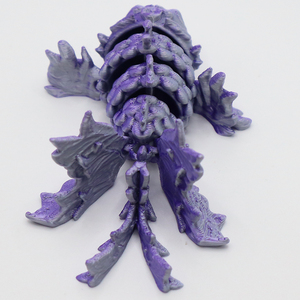 Chất Lượng Cao 3D Dịch Vụ In Ấn Màu Tím Màu Grey Gradient Nhỏ Cá Chép Trang Trí Đồ Chơi Tạo Mẫu Nhanh Chóng - Product Image 3